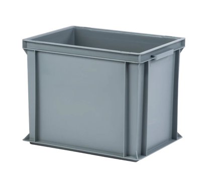 CASSA PLAST.40x30x32 GRIGIA