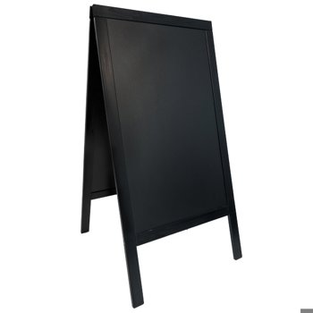 LAVAGNA DOPPIA NERA 68x120 SANDWICH