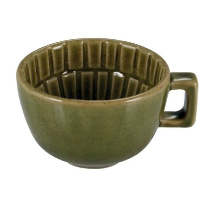TAZZA CAFFE' 10cl.S/P.SEGMENTO VERDE