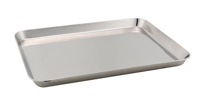 VASSOIO ESPOSIZIONE VETRINA INOX 27x21