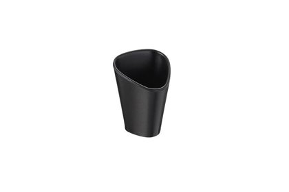 BICCHIERINO FINGER NERO MELAMINA 6x8