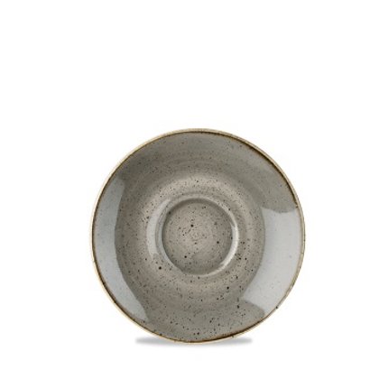 PIATTO CAPPUCCIO 16cm.GRIGIO STONECAST