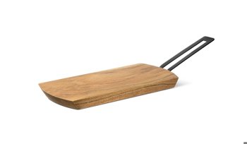 TAGLIERE RETT.30x14 LEGNO C/MAN.LIFE