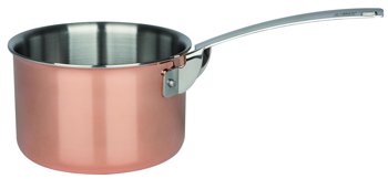 CASSERUOLA ALTA 1M  8cm INOX/RAME 4-PLY