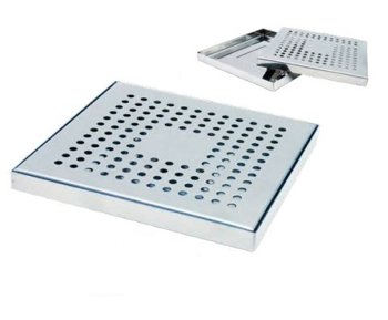 TAPPETINOxJIGGER QUADRO 15 INOX C/FON.