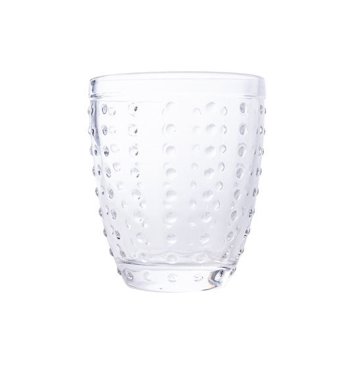 BICCHIERE VETRO 32 cl TRASPAR. BOLLICINE
