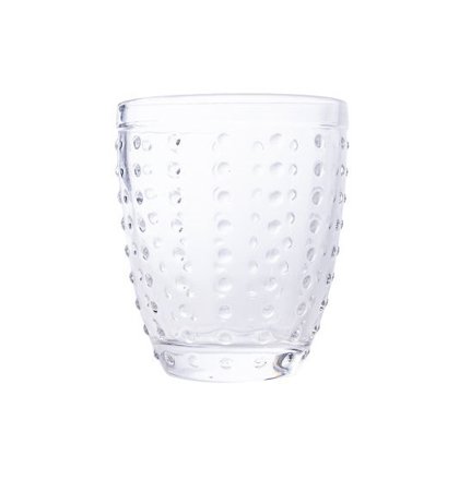 BICCHIERE VETRO 32 cl TRASPAR. BOLLICINE